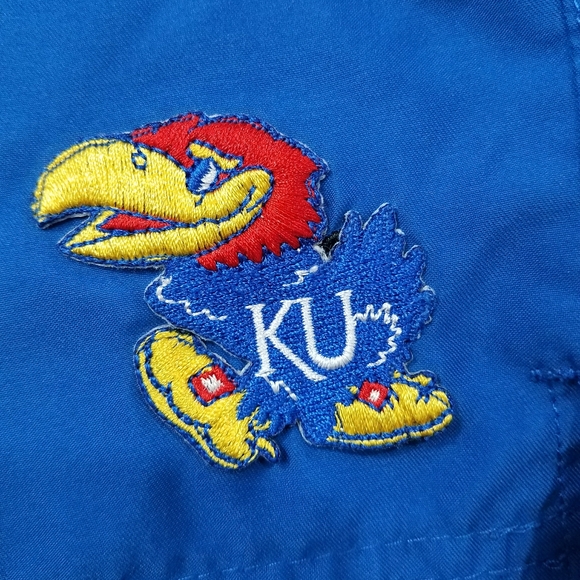 OCEAN PACIFIC OP KANSAS JAY HAWKS SWIM TRUNK SHORTS BOYS SIZE L (10-12) - Picture 6 of 6